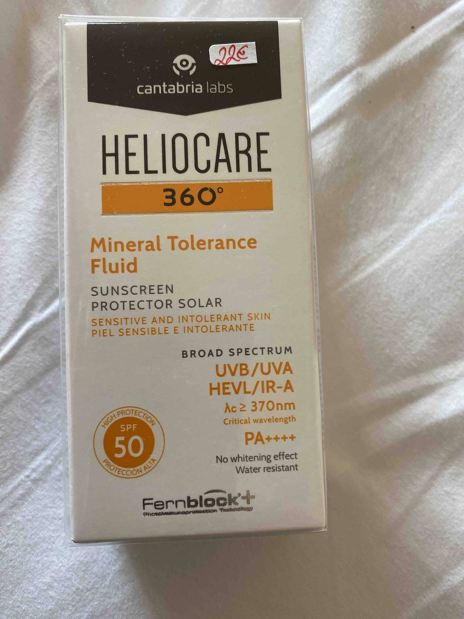 HELIOCARE - Mineral tolerance fluid - Sunscreen