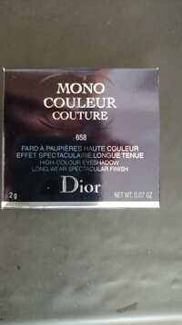 DIOR - Mono couleur couture - Fard à paupières haute couleur 658