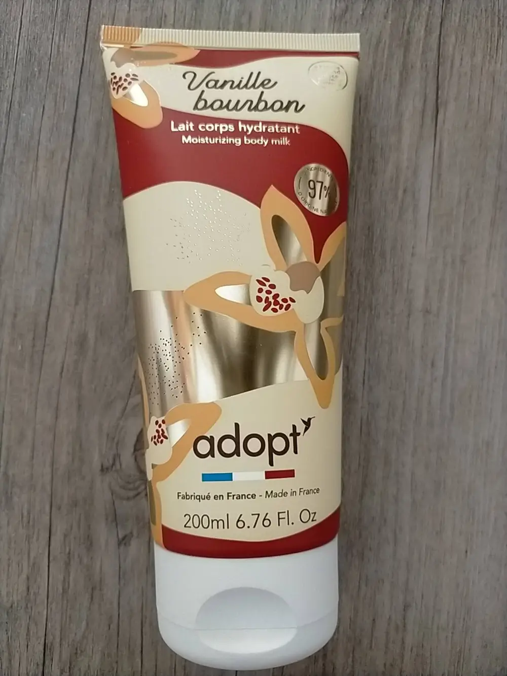 ADOPT' - Vanille bourbon - Lait corps hydratant