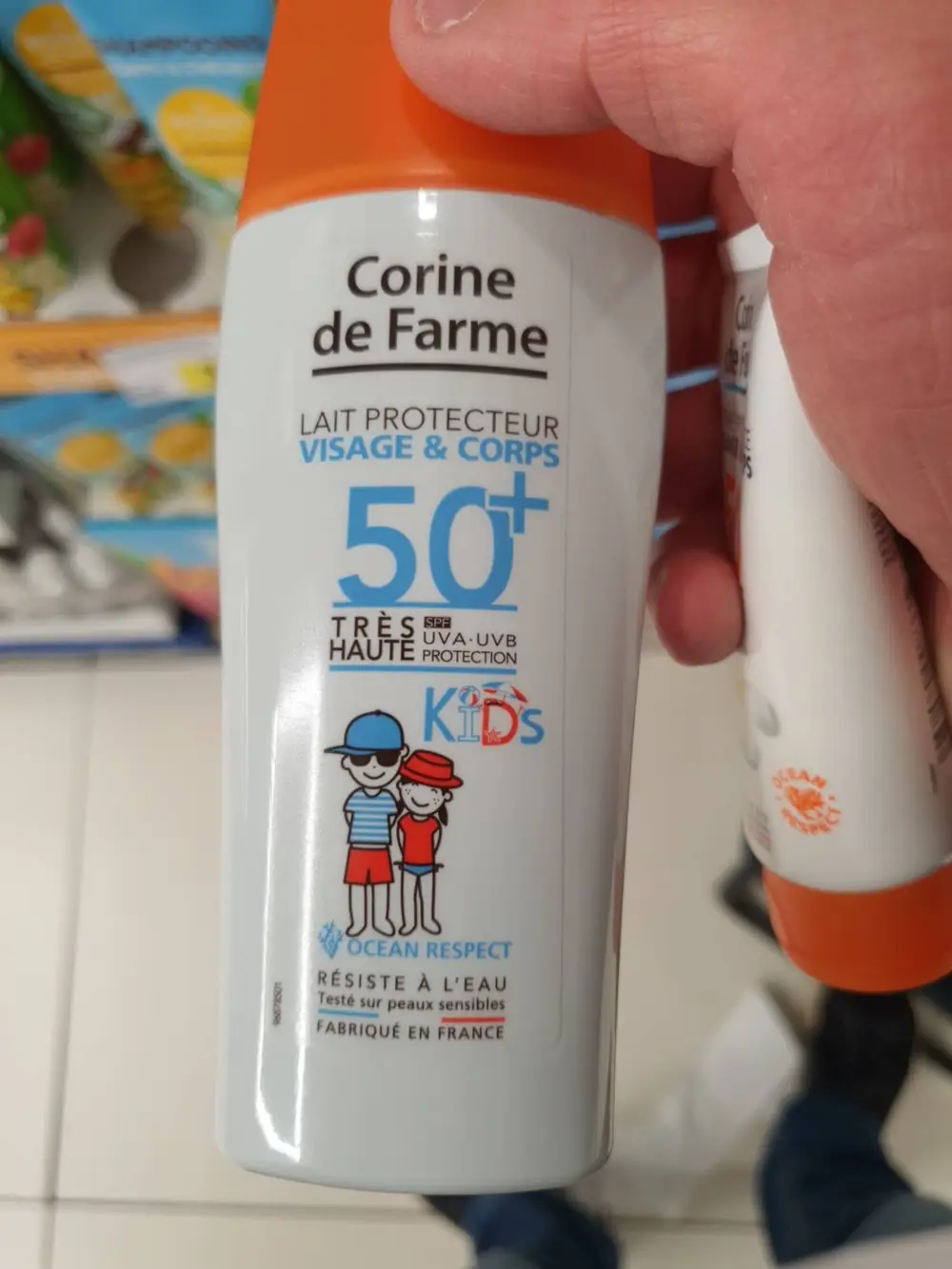 CORINE DE FARME - Lait protecteur visage & corps SPF 50+ kids