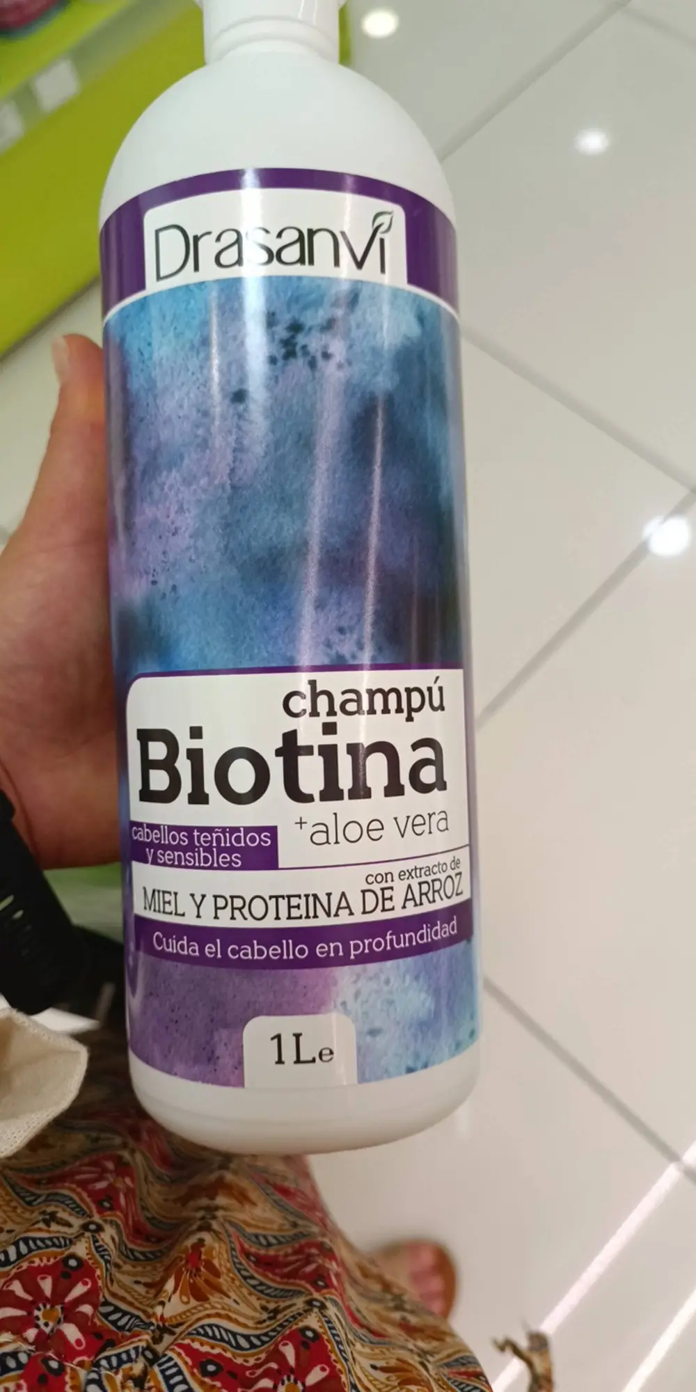 DRASANVI - Champu biotina aloe vera