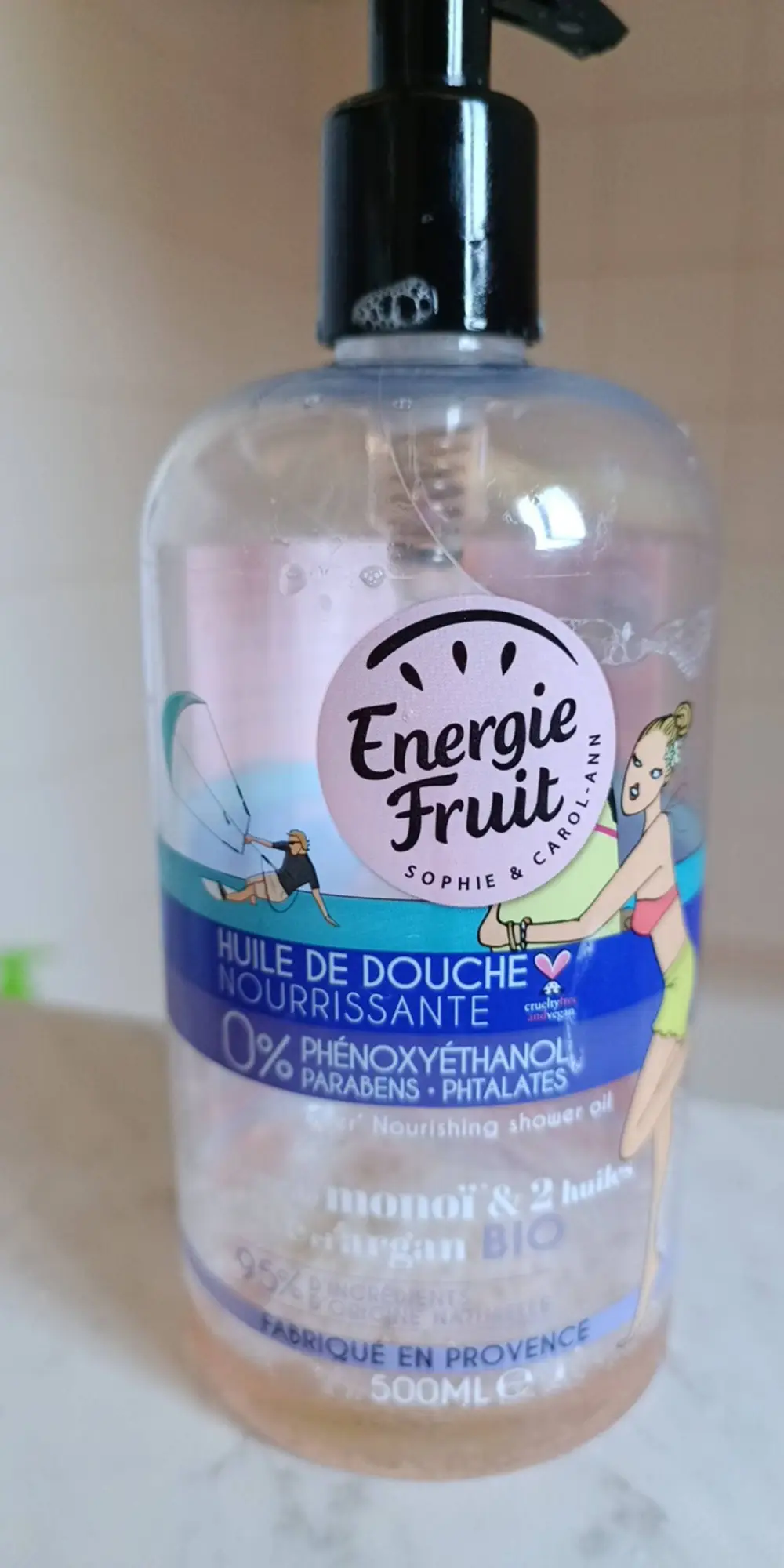 ENERGIE FRUIT - Huile de douche nourrissante