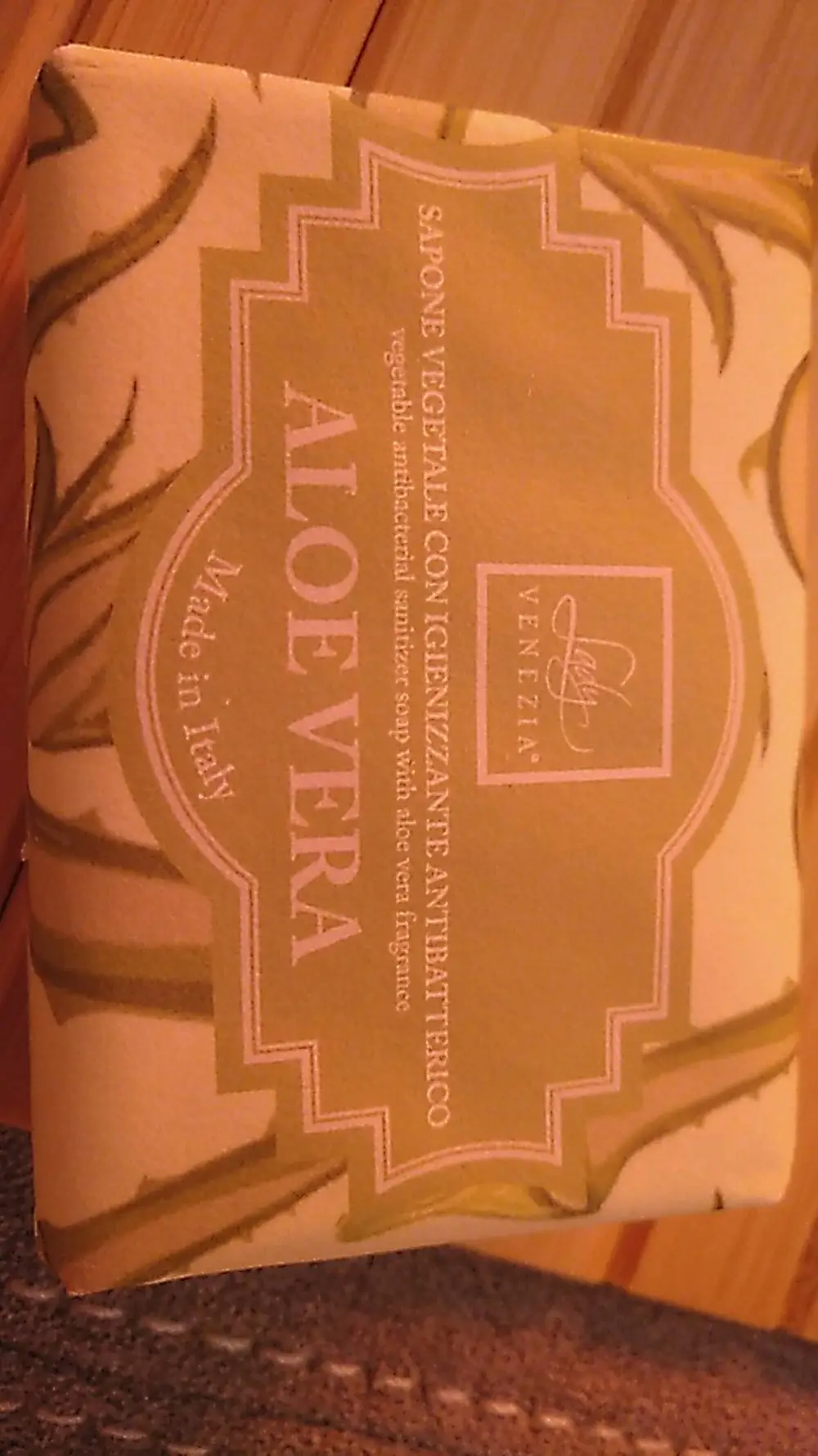 LADY VENEZIA - Aloe vera - Sapone vegetale con igienizzante antibatterico