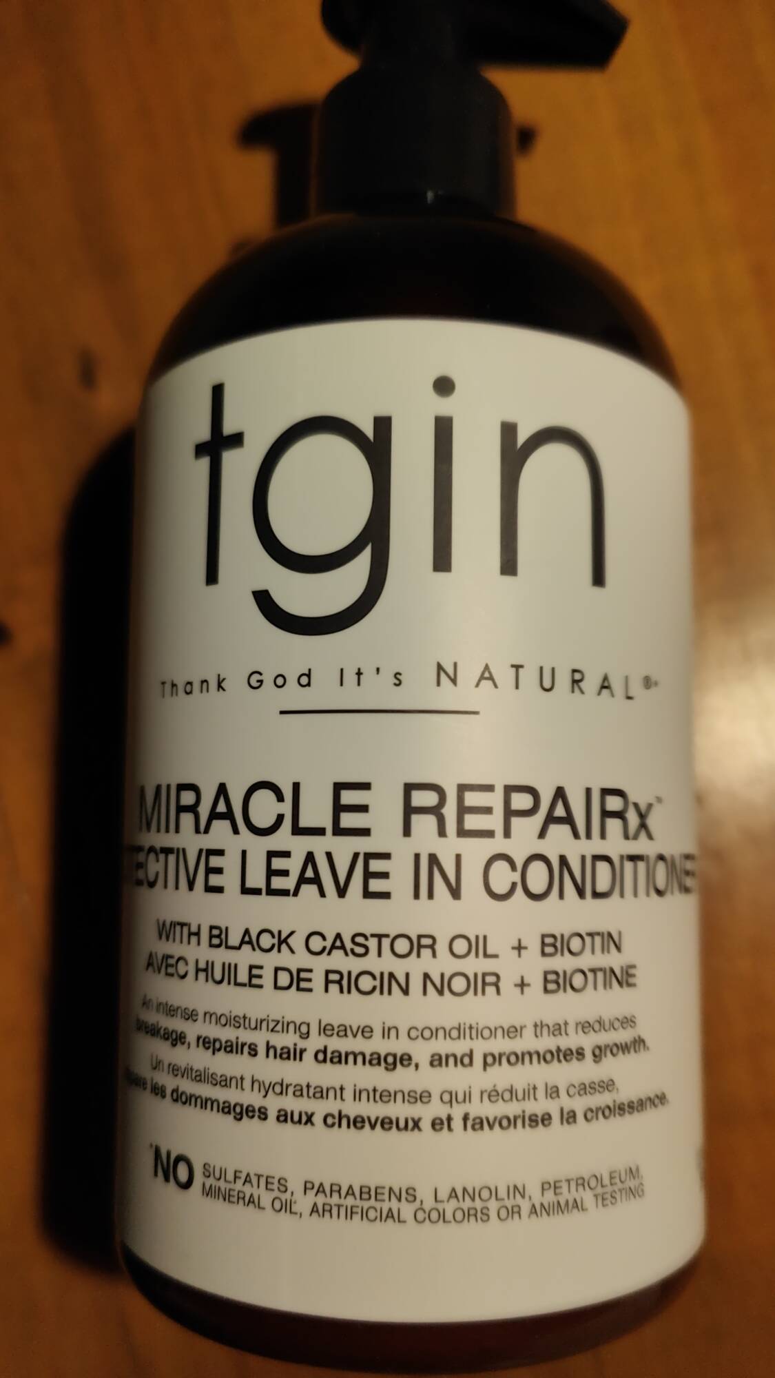 TGIN - Miracle repairx - Protective leave in conditioner
