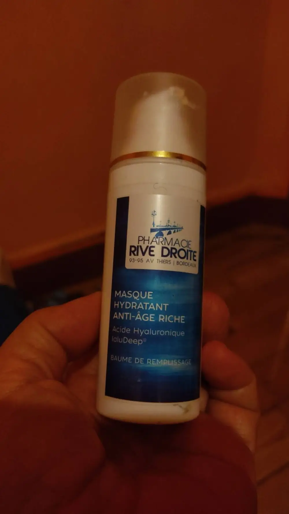 PHARMACIE RIVE DROITE - Masque hydratant anti-âge riche