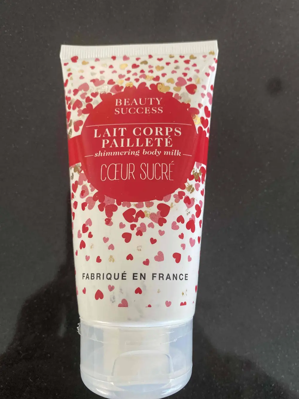 BEAUTY SUCCESS - Lait corps pailleté-coeur sucré