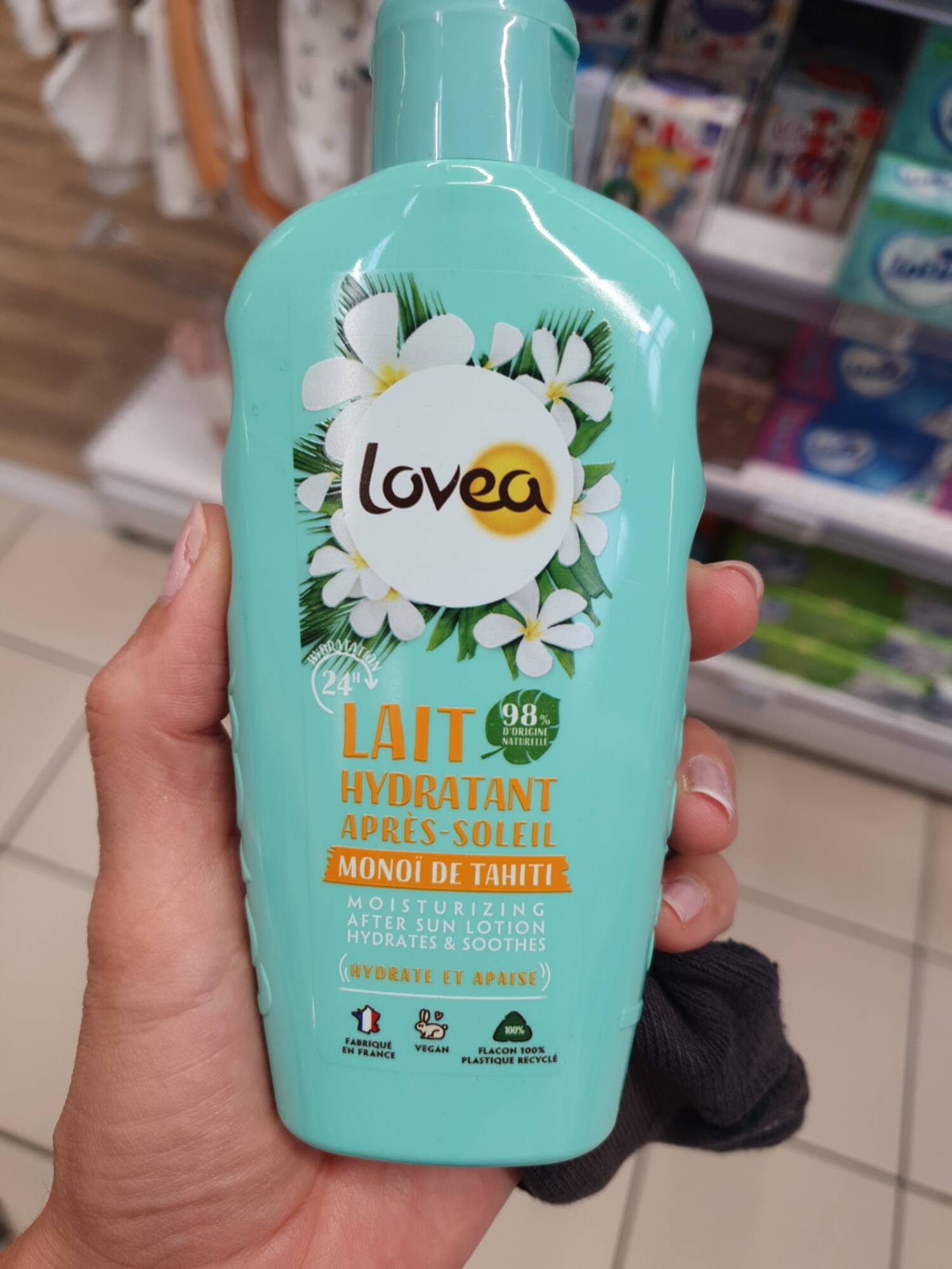 LOVEA - Lait hydratant après soleil