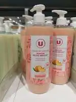 U - Parfum pêche abricot - Crème de douche 