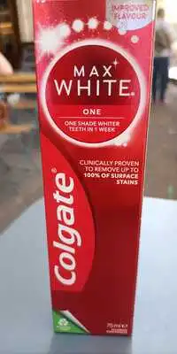 COLGATE - Max white - Dentifrice