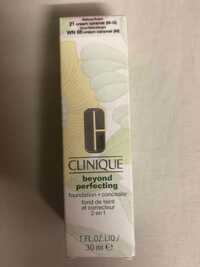 CLINIQUE - Beyond perfecting foundation +concealer 21