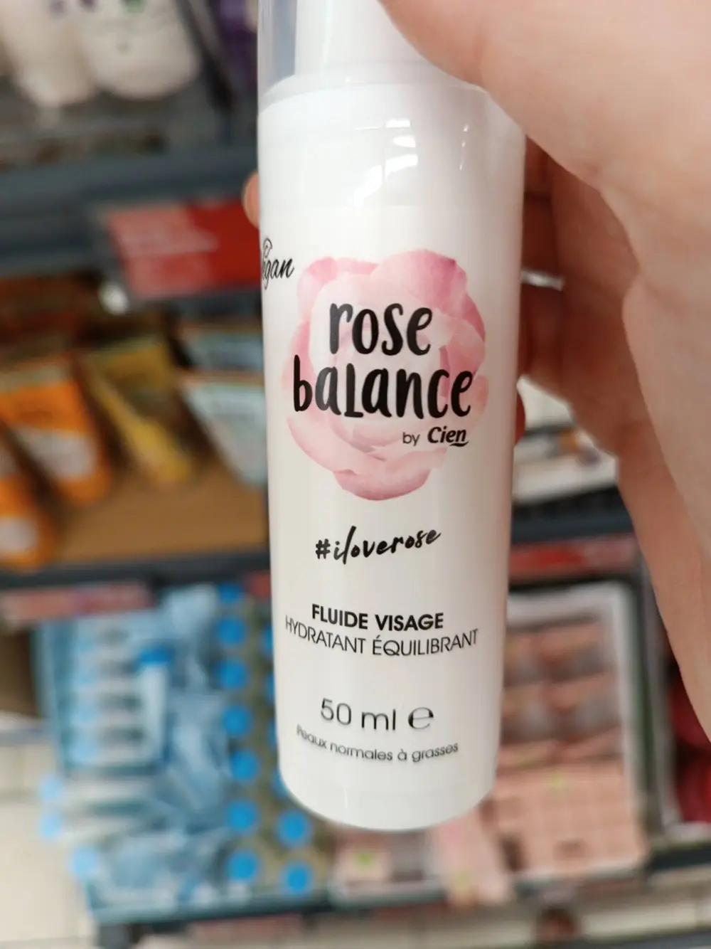 Composition CIEN Rose Balance Fluide Visage Que Choisir Ensemble