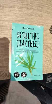 THE BEAUTY DEPT - Spill the tea (tree)_sheet mask 
