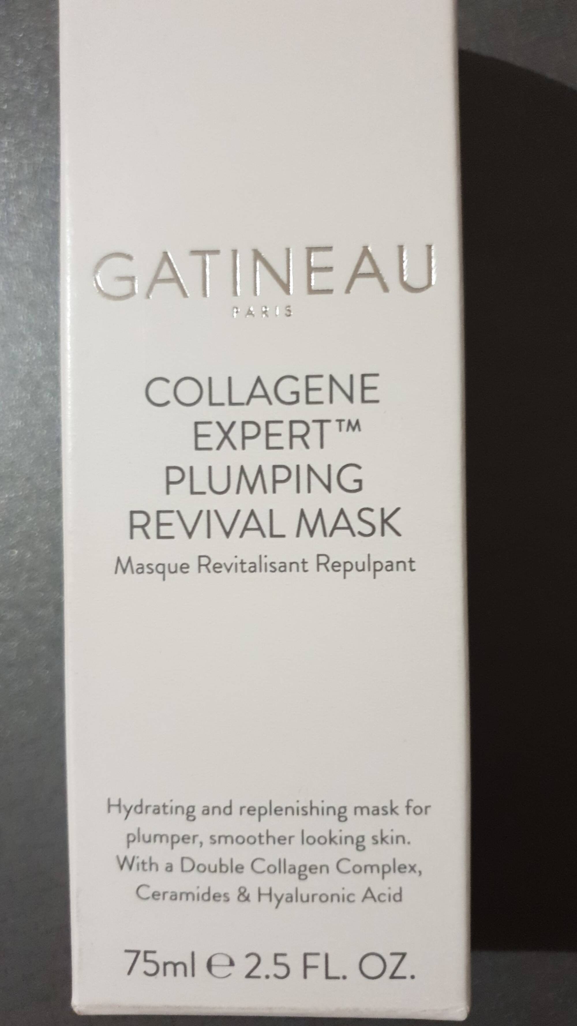 GATINEAU - Collagene expert - Masque revitalisant repulpant