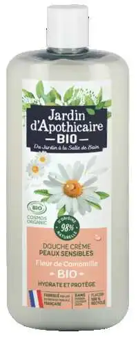 JARDIN D'APOTHICAIRE BIO - DOUCHE CREME PEAUX SENSIBLES FLEURS DE CAMOMILLE BIO - 500ML
