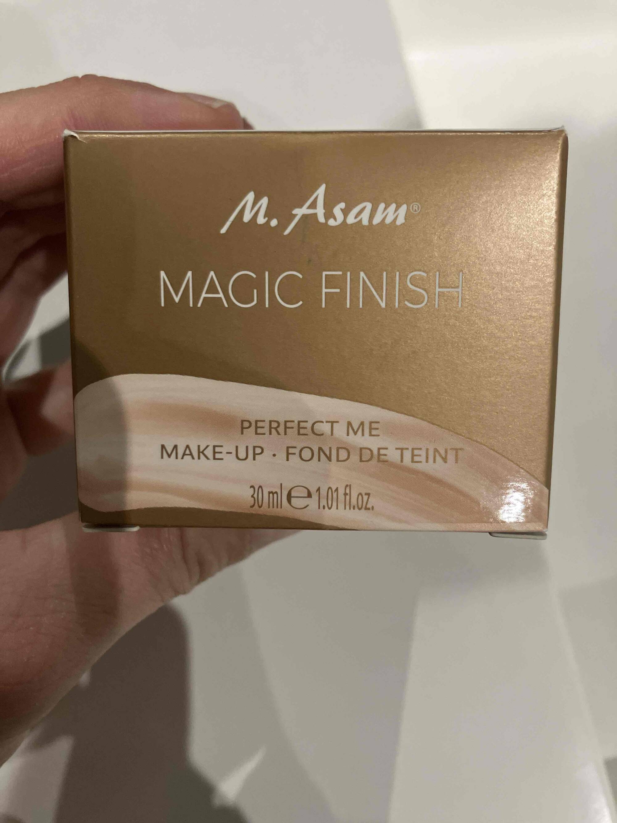 M. ASAM - Magic finish perfect me - Fond de teint