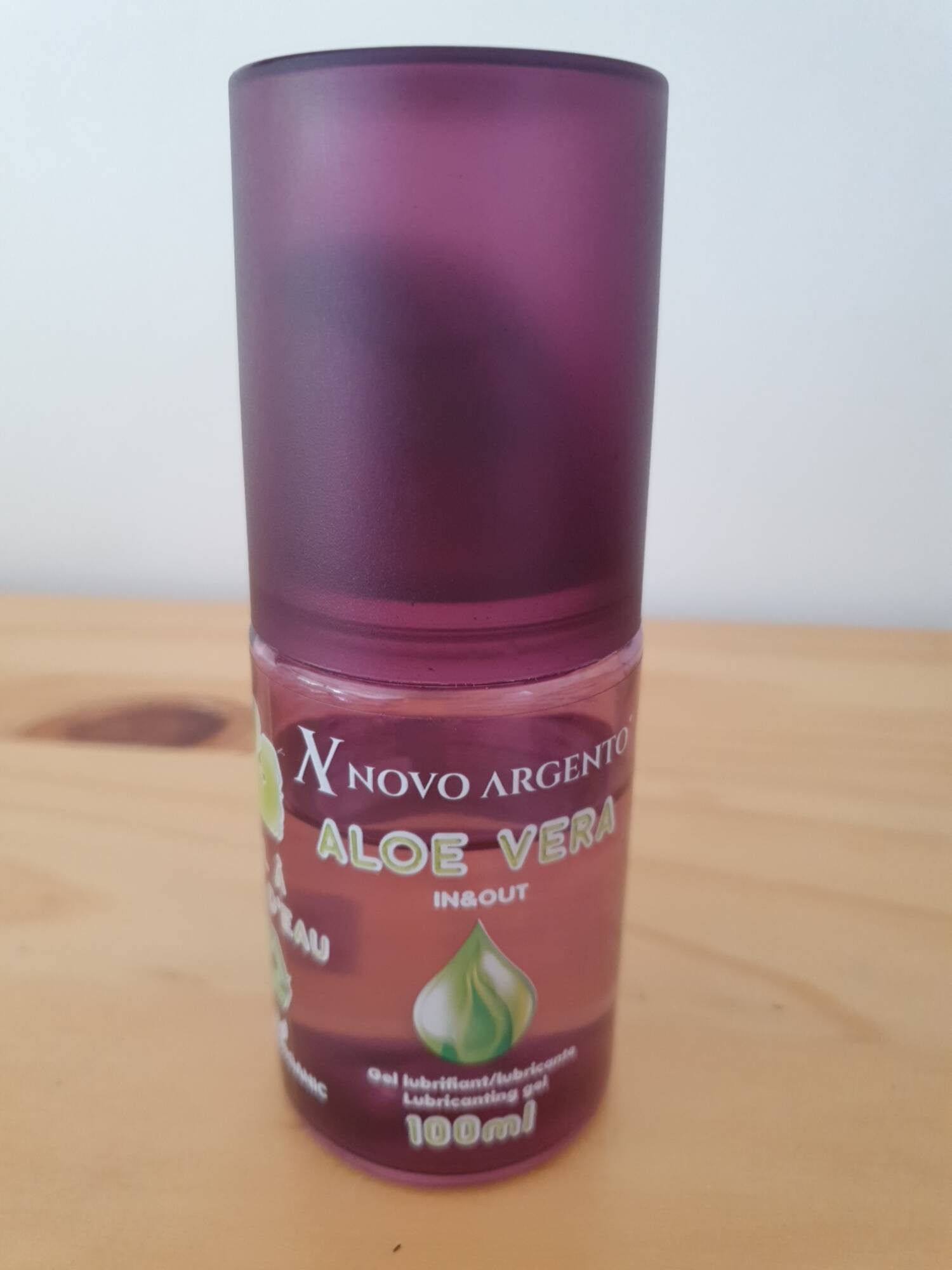 NOVOARGENTO - Aloe vera - Gel lubrifiant 