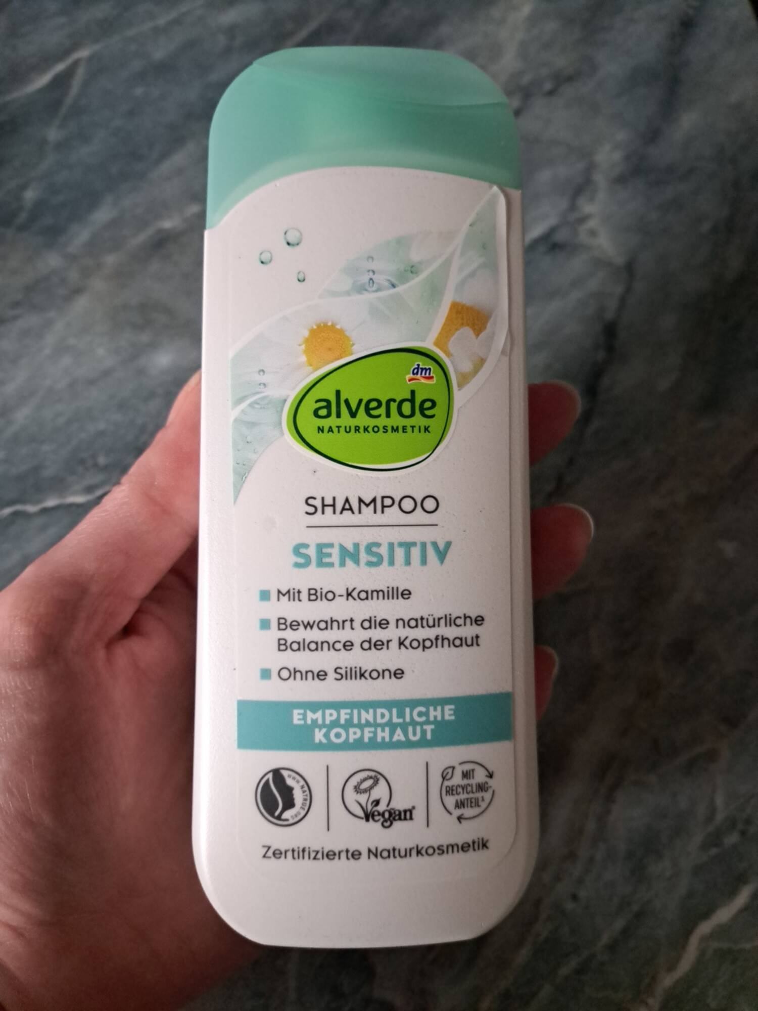 ALVERDE - Shampoo sensitiv mit bio-kamille 