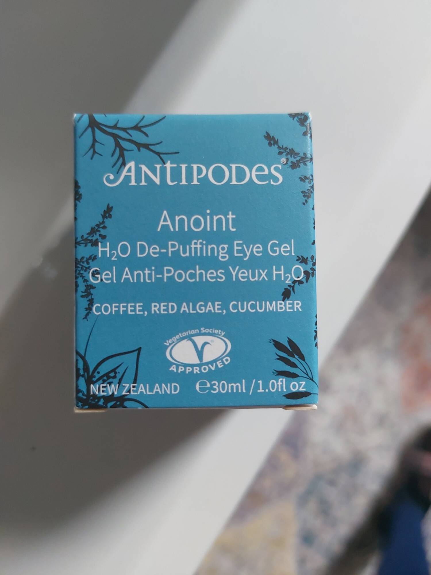 ANTIPODES - Anoint - Gel anti-poches yeux H2O 