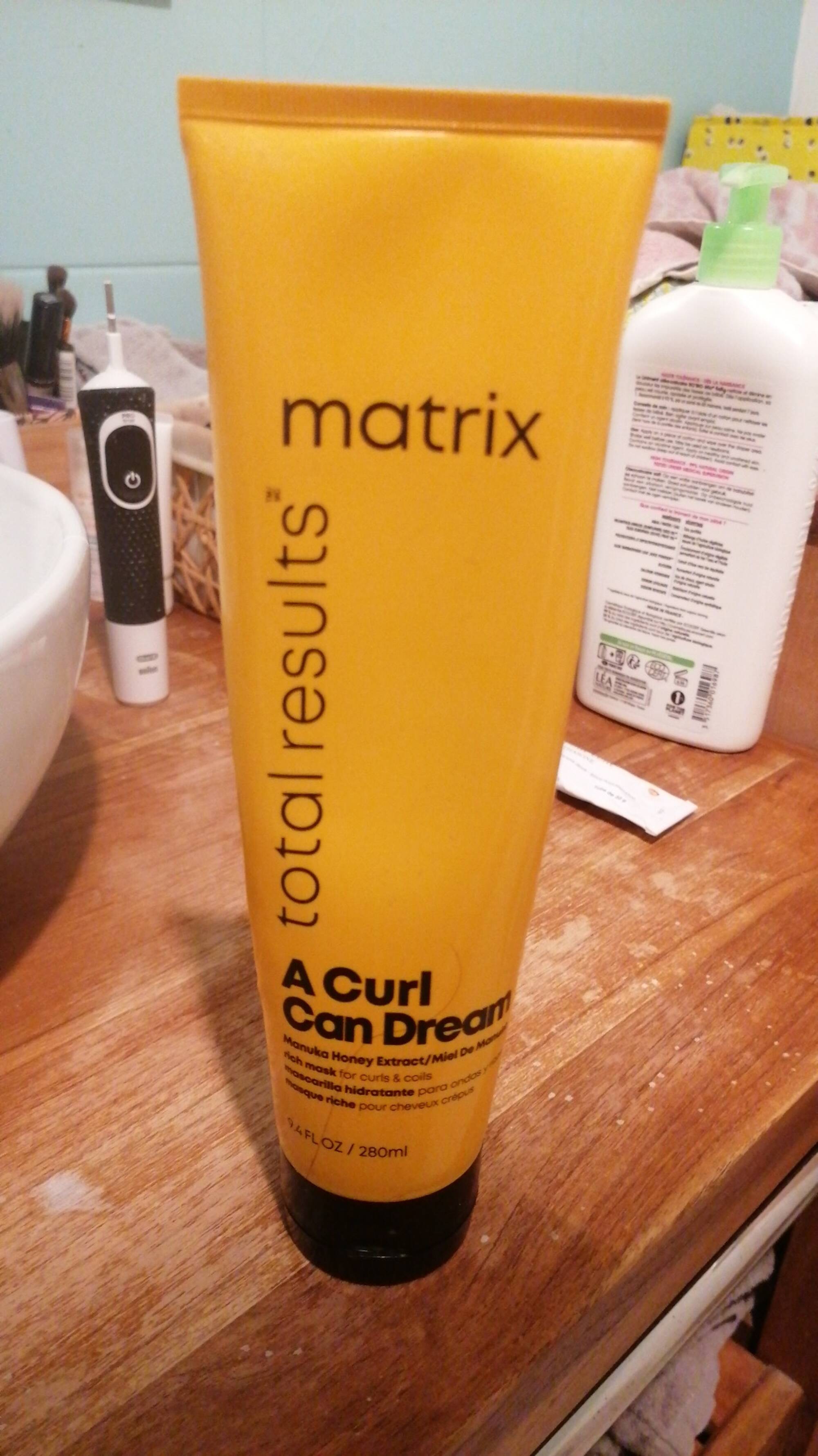 MATRIX - Total results a curl can dream - Masque riche