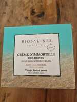BIO-SALINES - Crème d'immortelle des dunes - Anti-âge global