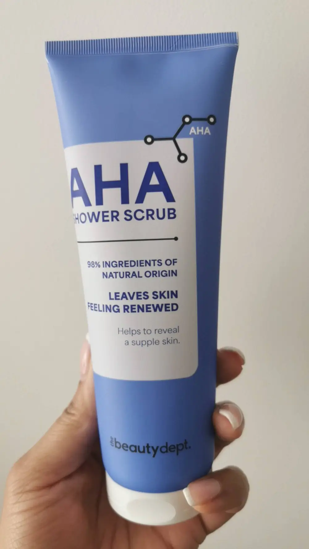 THE BEAUTY DEPT - AHA -  Shower scrub