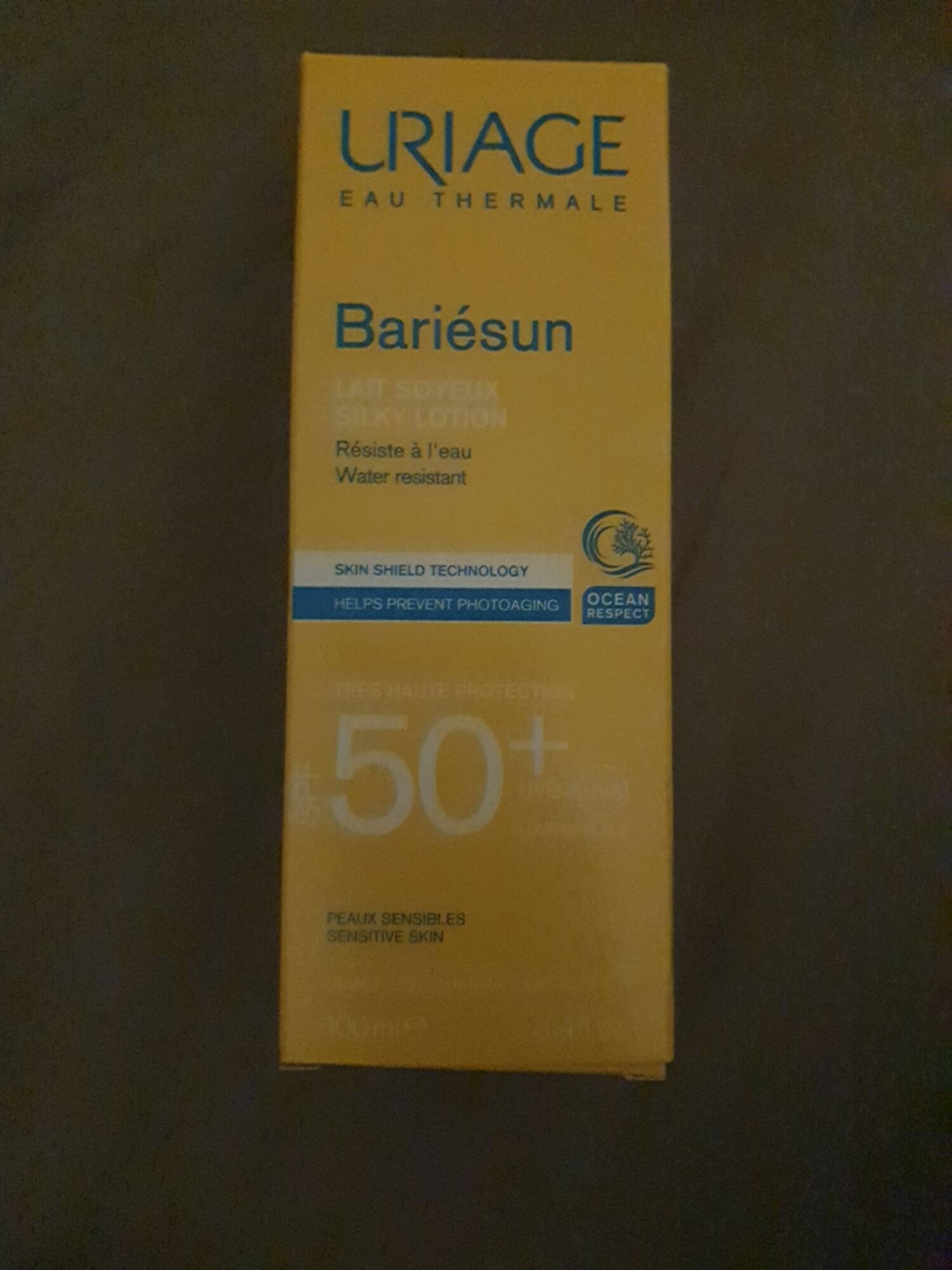 URIAGE - Bariésun - Lait soyeux résistante à l'eau SPF 50+