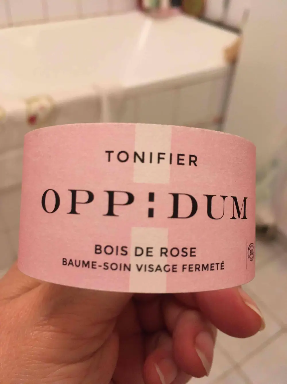 OPPIDUM - Bois de rose - Baume-soin visage fermeté