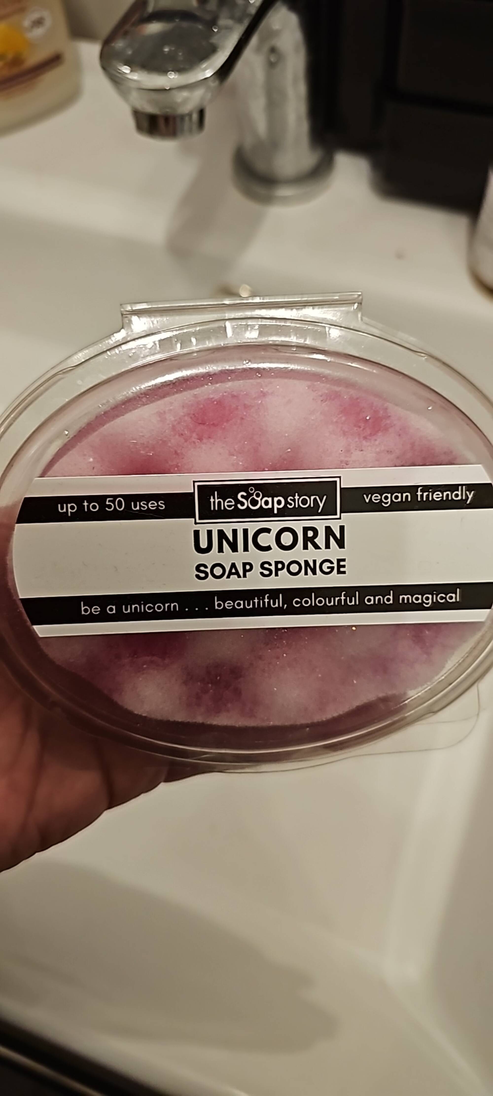 THE SOAP STORY - Unicorn - Soap sponge