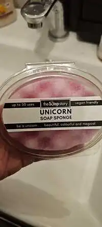 THE SOAP STORY - Unicorn - Soap sponge