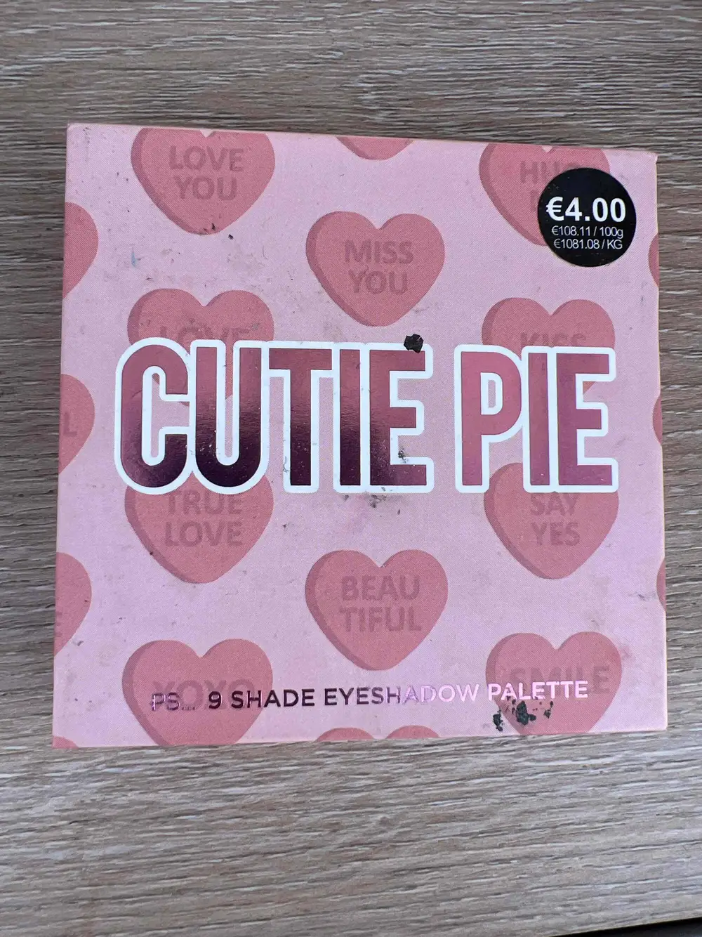 PRIMARK - Cutie pie - 9 shade eyeshadow palette