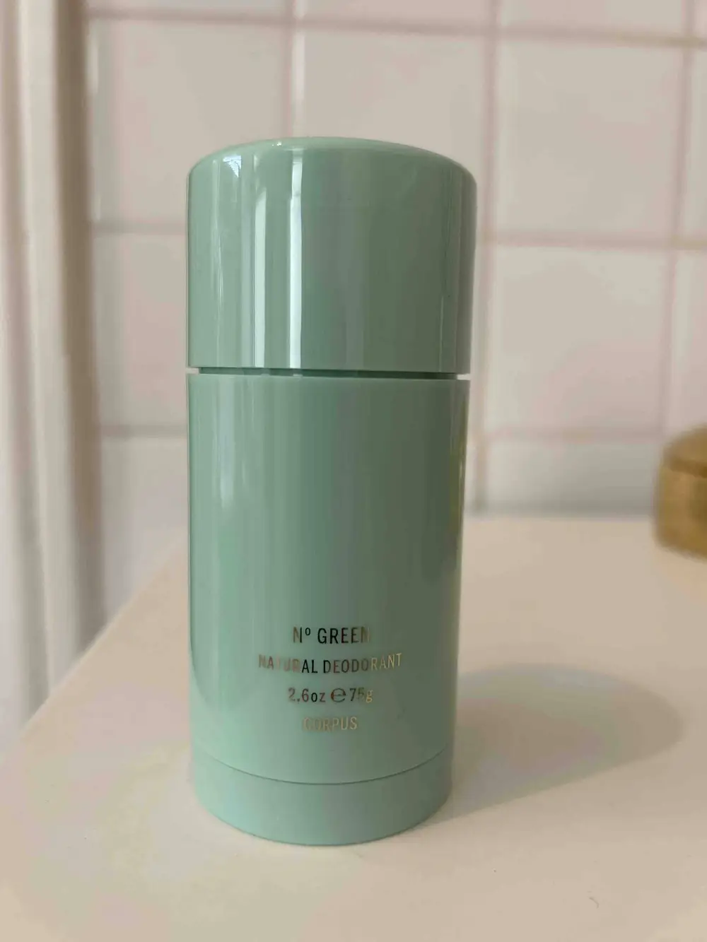 CORPUS - N° Green - Natural deodorant