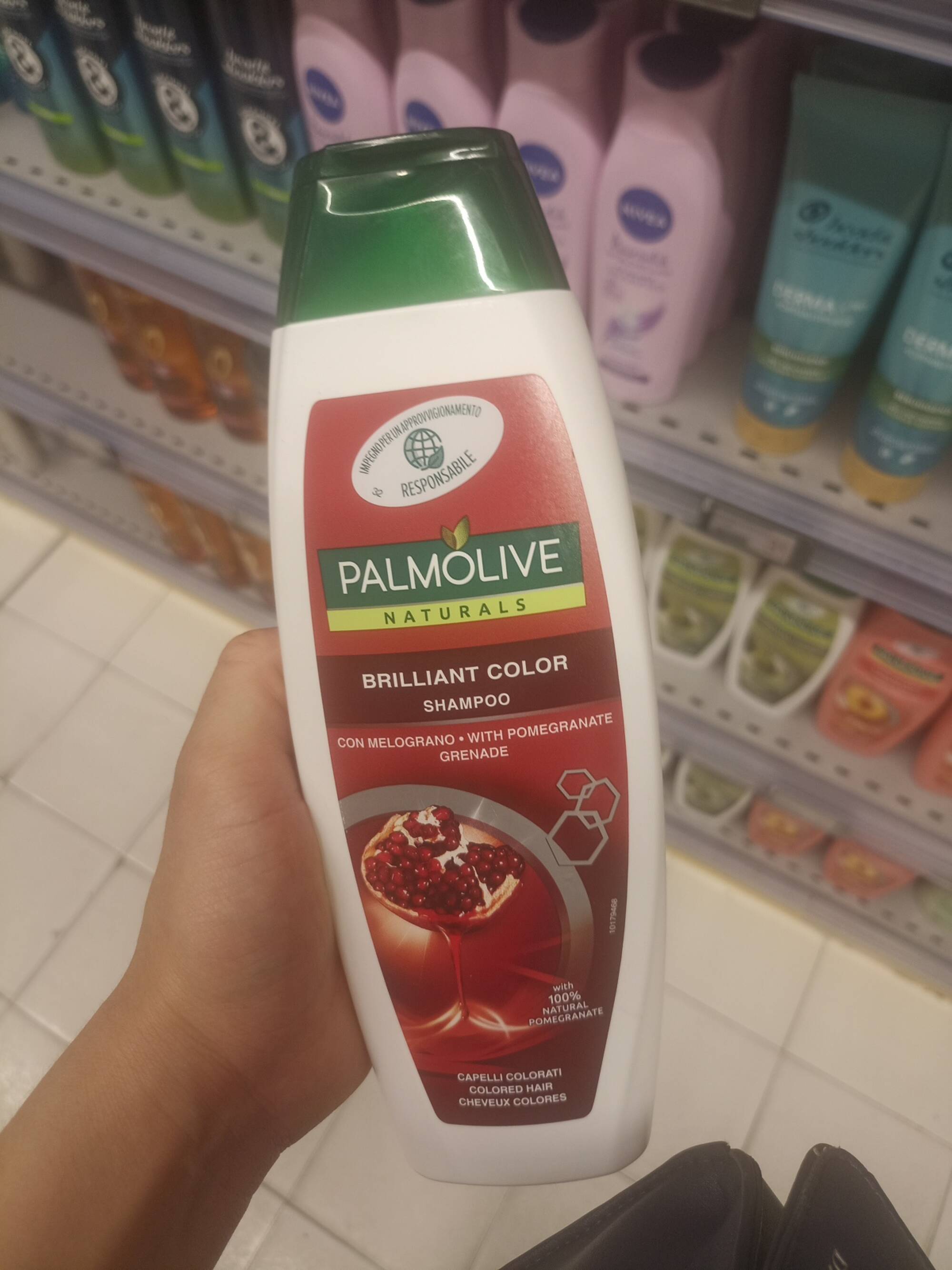 PALMOLIVE - Brillant color shampoo