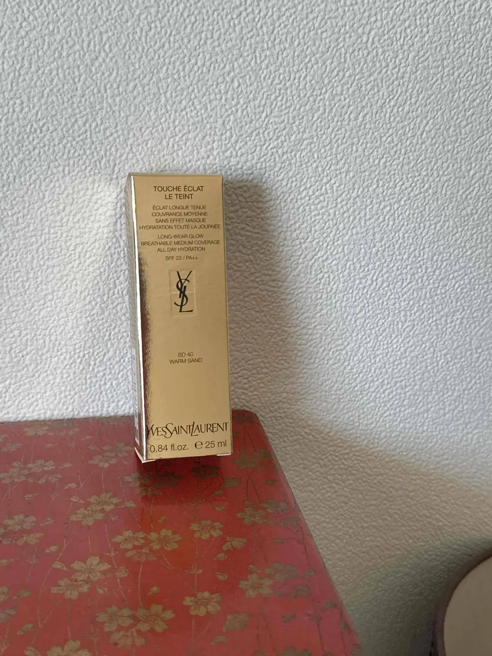 YVES SAINT LAURENT - Touche éclat le teint - Eclat longue tenue BD 40 warm sand