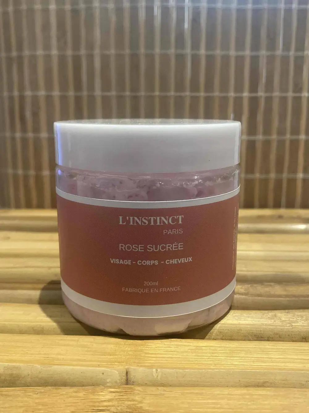 L'INSTINCT - Rose sucrée  
