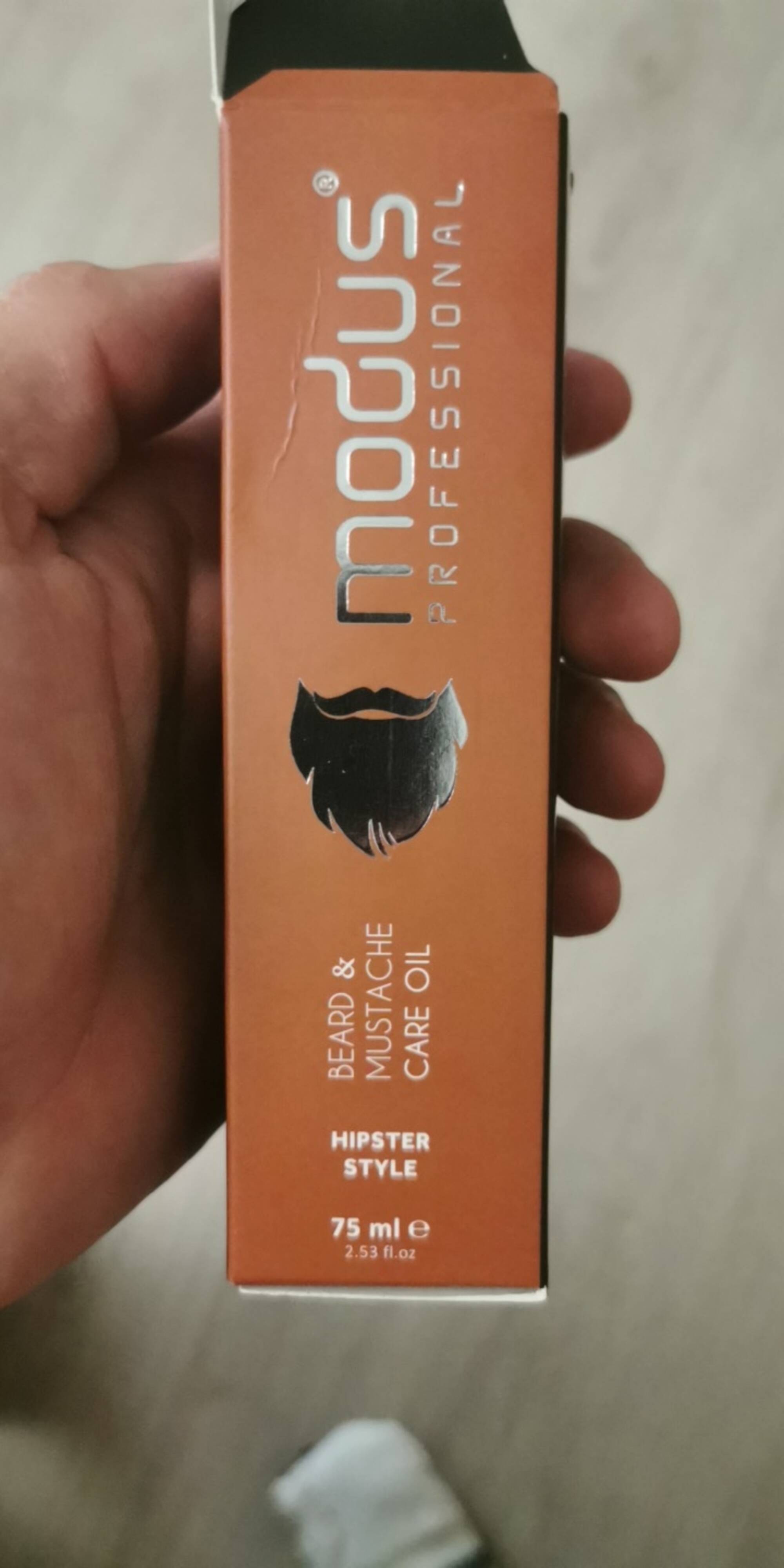 MODUS PROFESSIONAL - Hipster style -Beard & mustache care oil