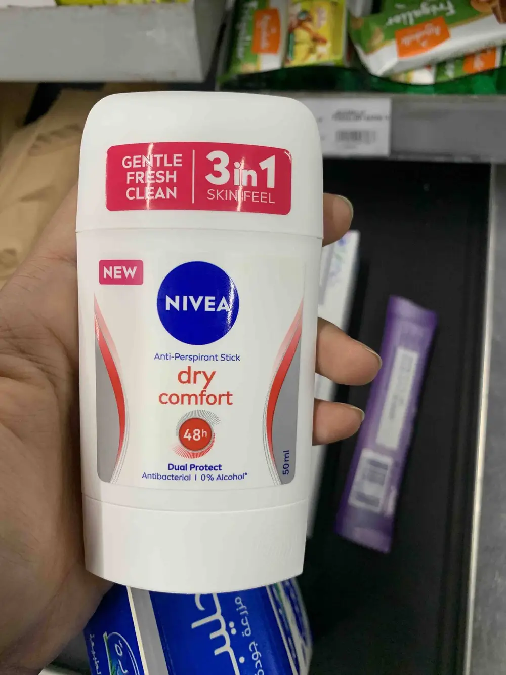 NIVEA - Gentle fresh clean - anti-perspirant stick 48h