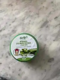 BETTY'S - Hydrogel eye mask patches + aloe vera