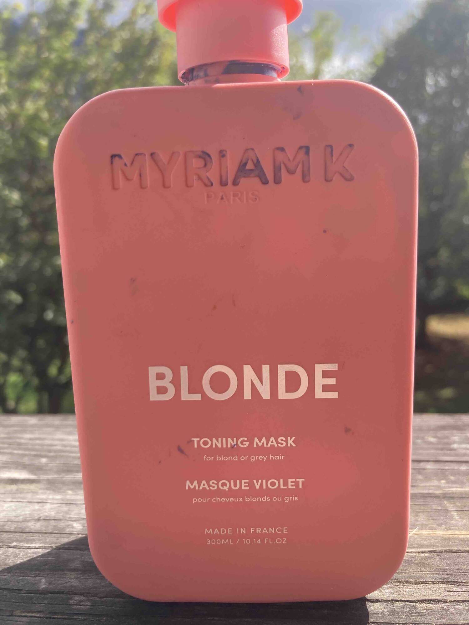 MYRIAM.K - Blonde - Masque violet