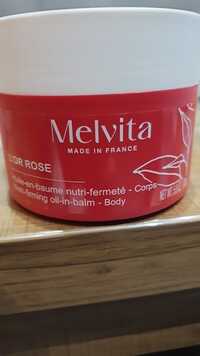 MELVITA - L'or rose - Huile-en-baume nutri-fermeté