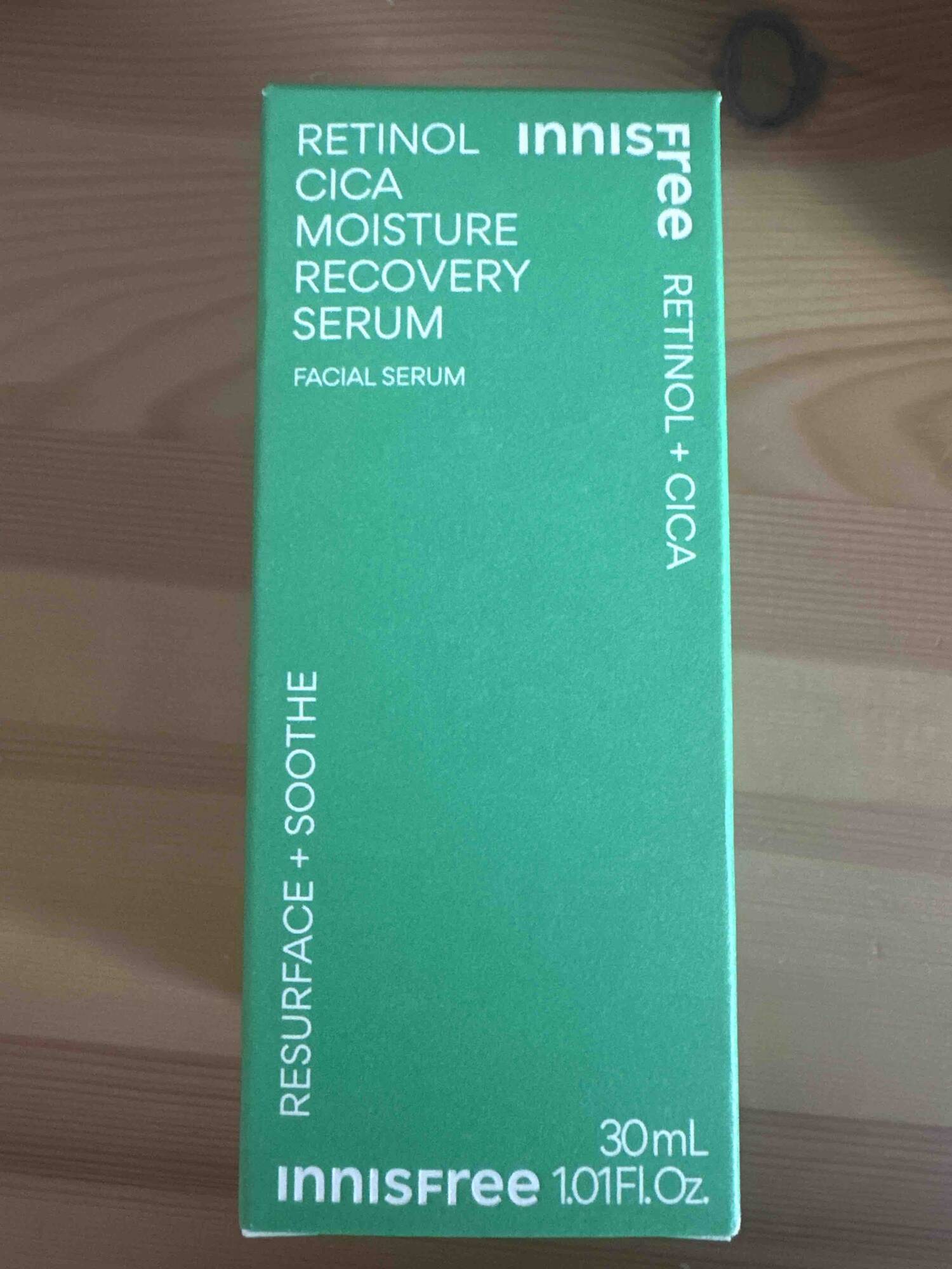 INNISFREE - Retinol cica moisture recovery serum