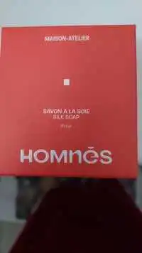 HOMNES - Savon à la soie rose