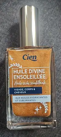 CIEN - Huile divine ensoleillée visage corps cheveux