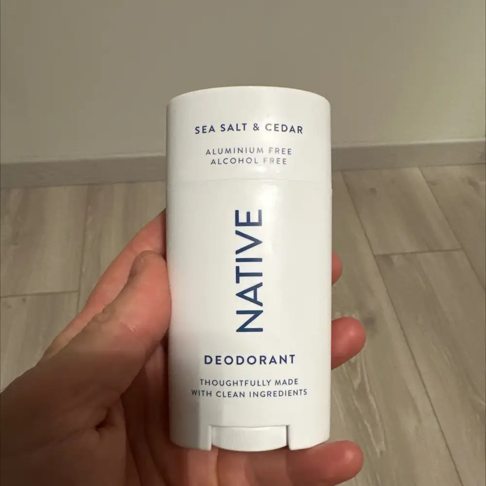 NATIVE - Sea salt & cedar deodorant