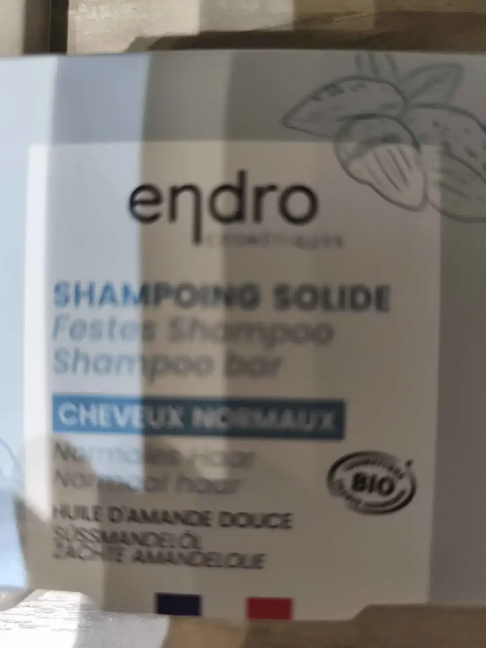 ENDRO - Shampooing solide cheveux normaux
