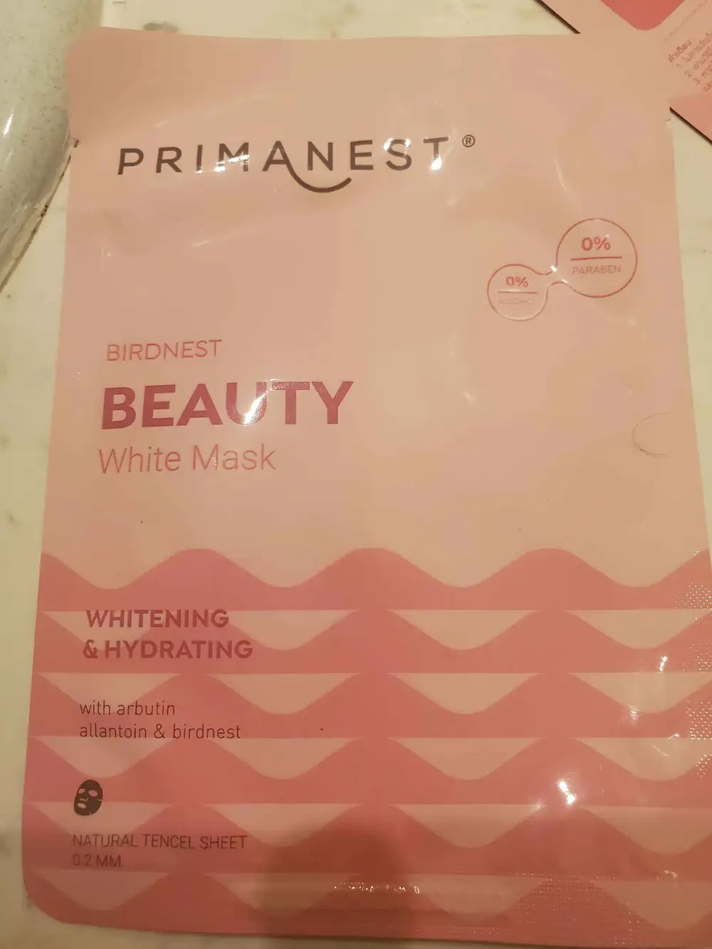 PRIMANEST - Birdnest beauty - White mask