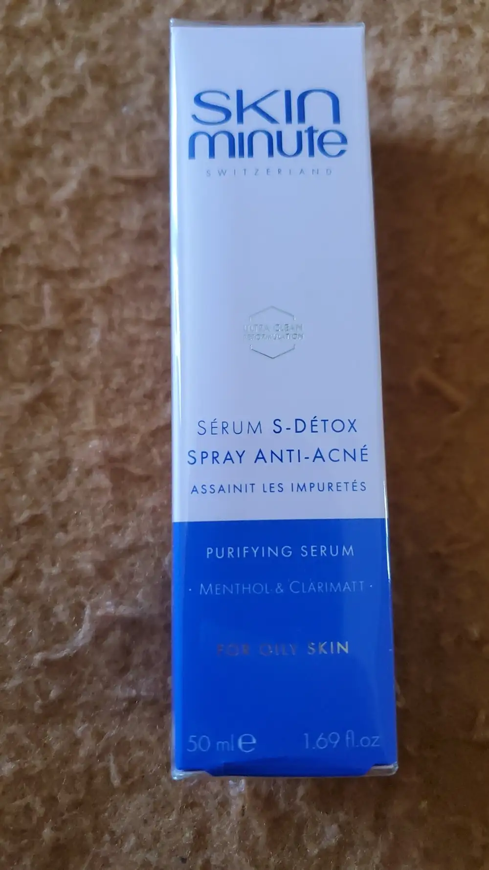 SKIN MINUTE - Sérum s-détox - Spray anti-acné