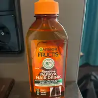 GARNIER - Fructis - Repairing papaya hair drink