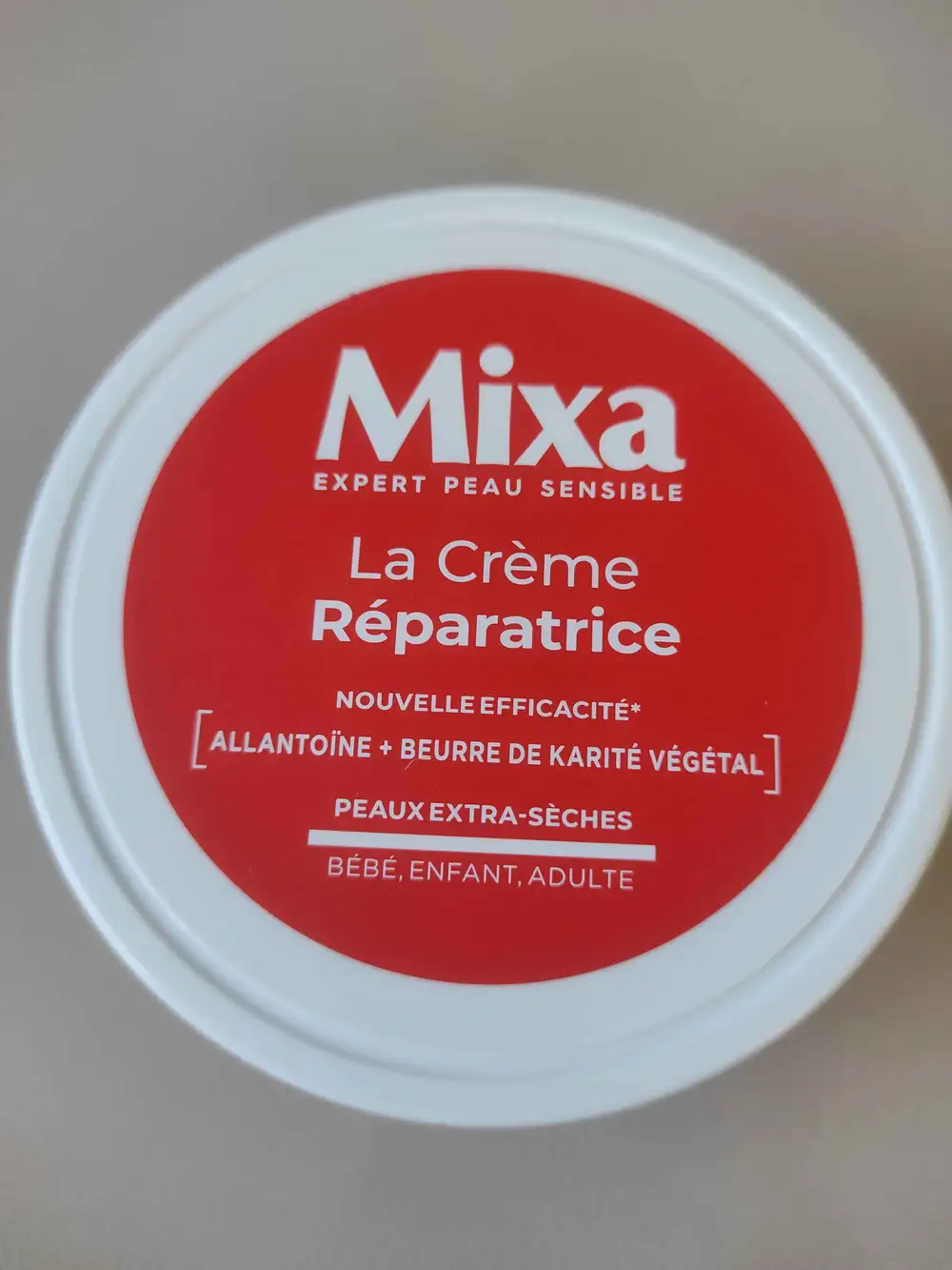 MIXA - La crème réparactrice