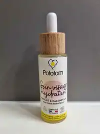 POTOTAM - Soin visage hydratant vanille & calendula