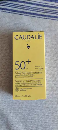 CAUDALIE - Crème très haute protection SPF50+